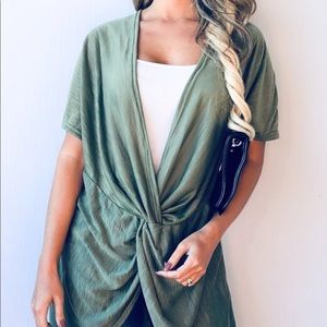 👚 Last One👚🤗.   Olive cross front